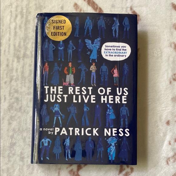 The Rest of Us Just Live Here by - Blue Hardcover - Picture 1 of 4